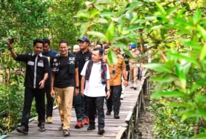 Menparekraf Kunjungi Wisata Mangrove Pangkal Babu Kuala Tungkal Jambi