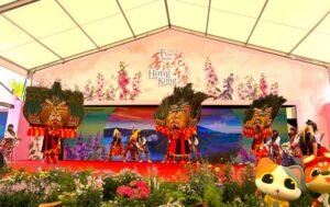 Penampilan Seni dan Budaya Indonesia mencuri perhatian di Hong Kong Flower Show 2024