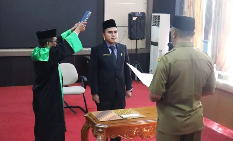 Pelantikan dan Pengambilan Sumpah Jabatan Irbansus Investigasi Bengkulu Tengah