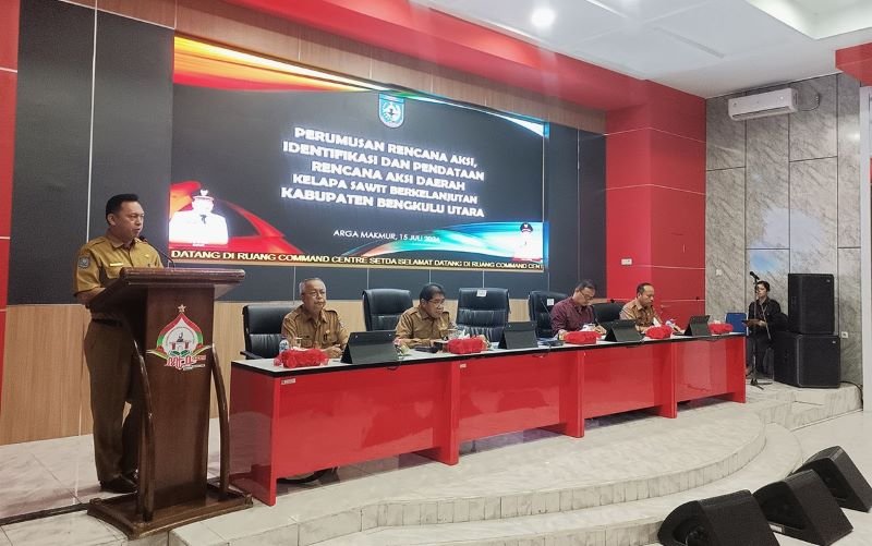 Pemkab Bengkulu Utara Susun Rencana Aksi Daerah Perkebunan Kelapa Sawit Berkelanjutan