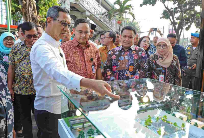 Pasar Pramuka Segera Direvitalisasi, Siap Terkoneksi dengan LRT