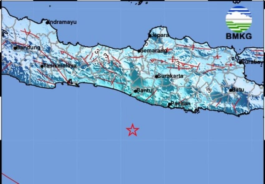 Yogyakarta Diguncang Gempa M 5,8