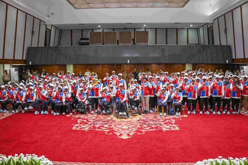 Sekda Joko Melepas Keberangkatan Kontingen DKI Jakarta untuk PEPARNAS XVII