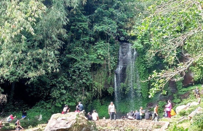 Curug Putri Pelangi Bogor, Sajikan Hijaunya Panorama Alam Yang Menyejukkan