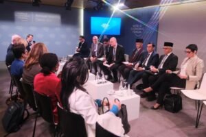 Di WEF Davos, Indonesia Dorong Penyelesaian Krisis Kemanusiaan Myanmar