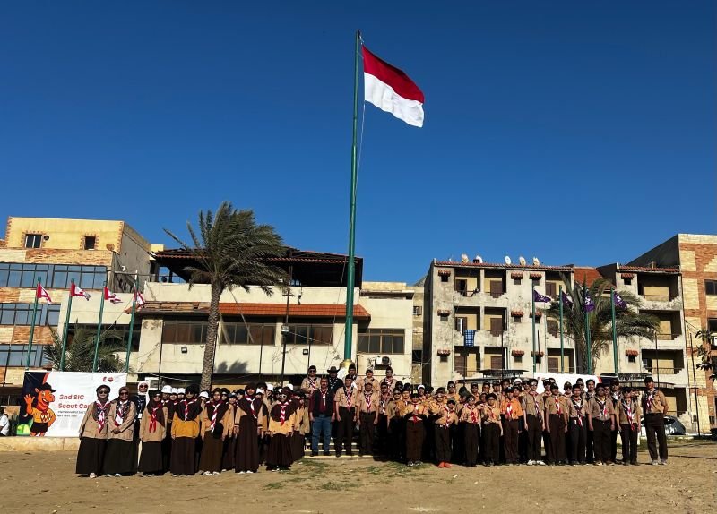 Perkemahan Pramuka 2nd SIC Scout Camp 2025, Gandeng Kepanduan dan Pandu Putri Republik Arab Mesir