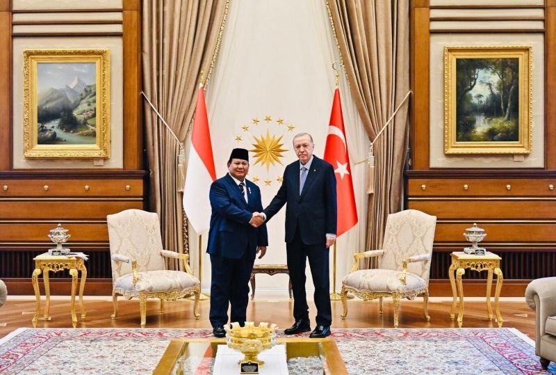 Prabowo dan Erdogan Sepakati Langkah Konkret Perkuat Hubungan Bilateral