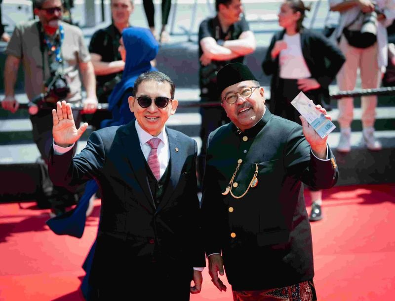 Perkuat Diplomasi Budaya Jakarta, Wagub Rano Karno Tampil di Red Carpet Festival Film Cannes 2025