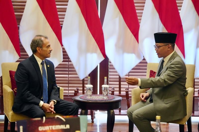 Menlu RI dan Dubes Guatemala Bahas Penguatan Kerja Sama Ekonomi