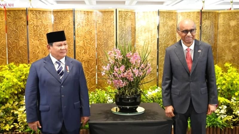 Prabowo Abadikan Nama Ibunya 'Dora Sigar Soemitro' pada Anggrek di Singapura, Simbol Diplomatik Kedua Negara