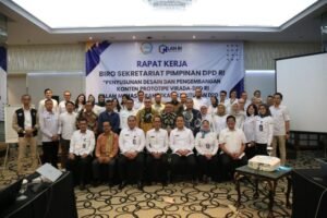 Rapat Kerja Biro Sekretariat Pimpinan DPD RI di Bandung