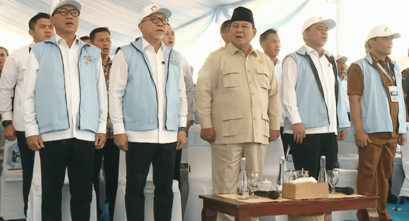 Presiden Prabowo Meresmikan 80 Ribu Koperasi Desa Merah Putih