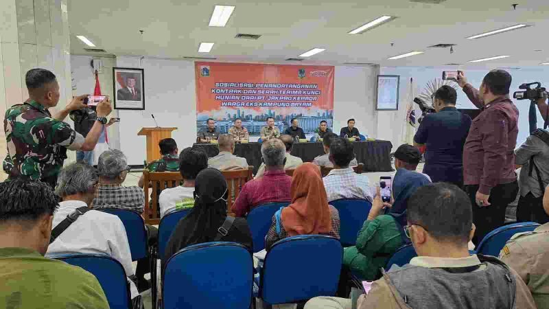 Warga Eks Kampung Bayam Siap Tempati Hunian di HPPO JIS