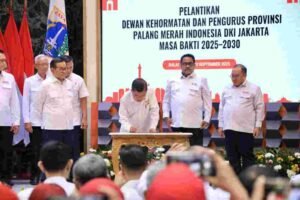 JK Lantik Pengurus PMI DKI 2025 – 2030, Rano Karno sebagai Ketua Dewan – Mardani Ketua PMI