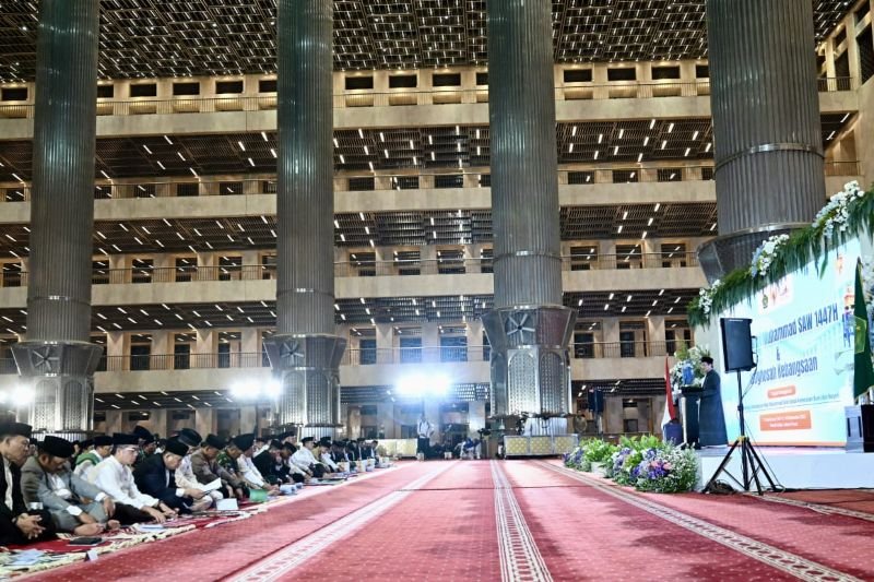 Perayaan Peringatan Maulid Nabi Muhammad SAW 1447 Hijriah / 2025 di Masjid Istiqlal - Jakarta