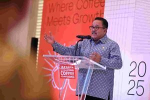 Hadiri Pembukaan JICC 2025, Wagub Rano Siap Dorong Industri Kopi Jakarta Berdaya Saing Global