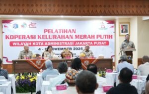 Pemkot Jakpus Gelar Pelatihan Koperasi Kelurahan Merah Putih, Tingkatkan Kapasitas Pengurus
