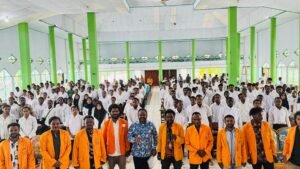 Ratusan Mahasiswa USTJ mengikuti LKM