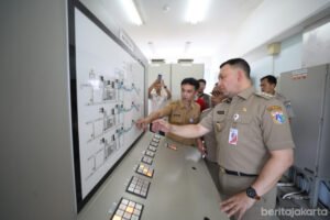 Wali Kota Jakarta Utara Tinjau Rumah Pompa Waduk Pluit