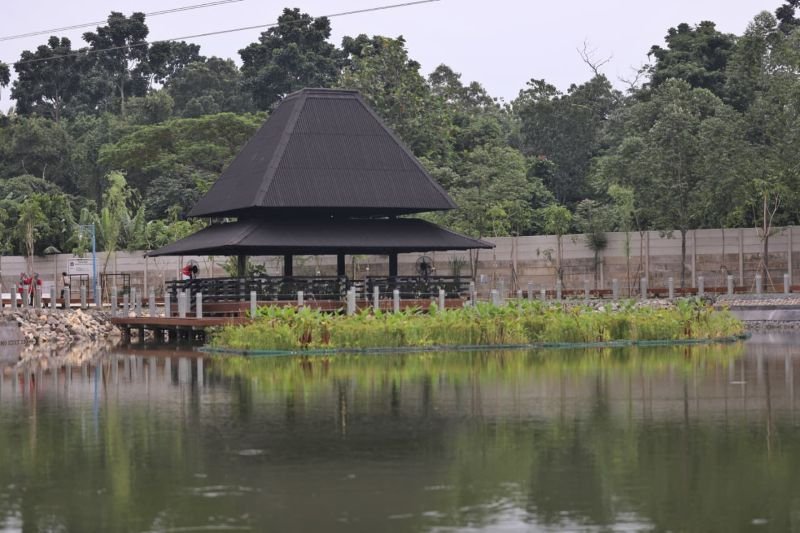 Embung Lapangan Merah Resmi dimanfaatkan untuk Pengendali Banjir dan Ruang Publik Baru