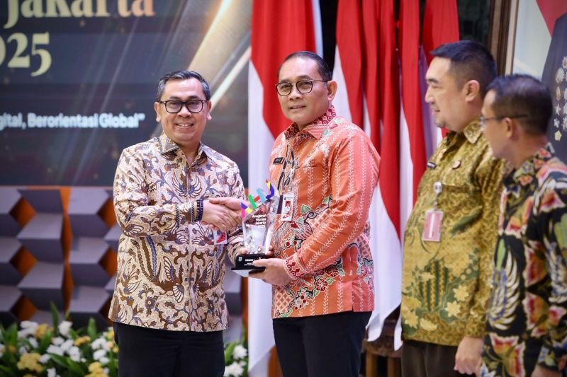 Jakarta Pusat meraih Terbaik I kategori Inovasi Karya Kehumasan dalam AHJ 2025