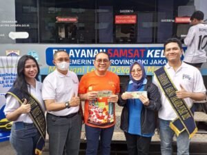 Ramaikan Gebyar Layanan Samsat, Wali Kota Ajak Warga Jakpus Patuh Bayar Pajak Kendaraan Bermotor