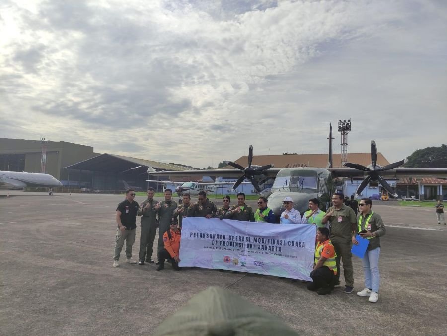 Pemprov DKI Lakukan Operasi Modifikasi Cuaca, Antisipasi Peningkatan Curah Hujan