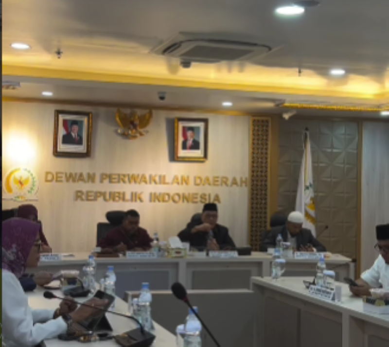 Rapat Pleno Komite III DPD RI Puskadaran Laporkan Agenda Prioritas