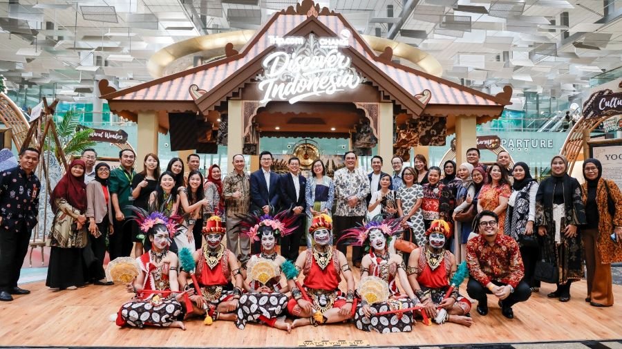 ‘Discover Indonesia’, Pesona Wisata Nusantara di Bandara Changi